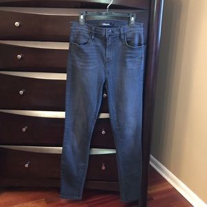 J Brand Mid Rise Gray Jeans